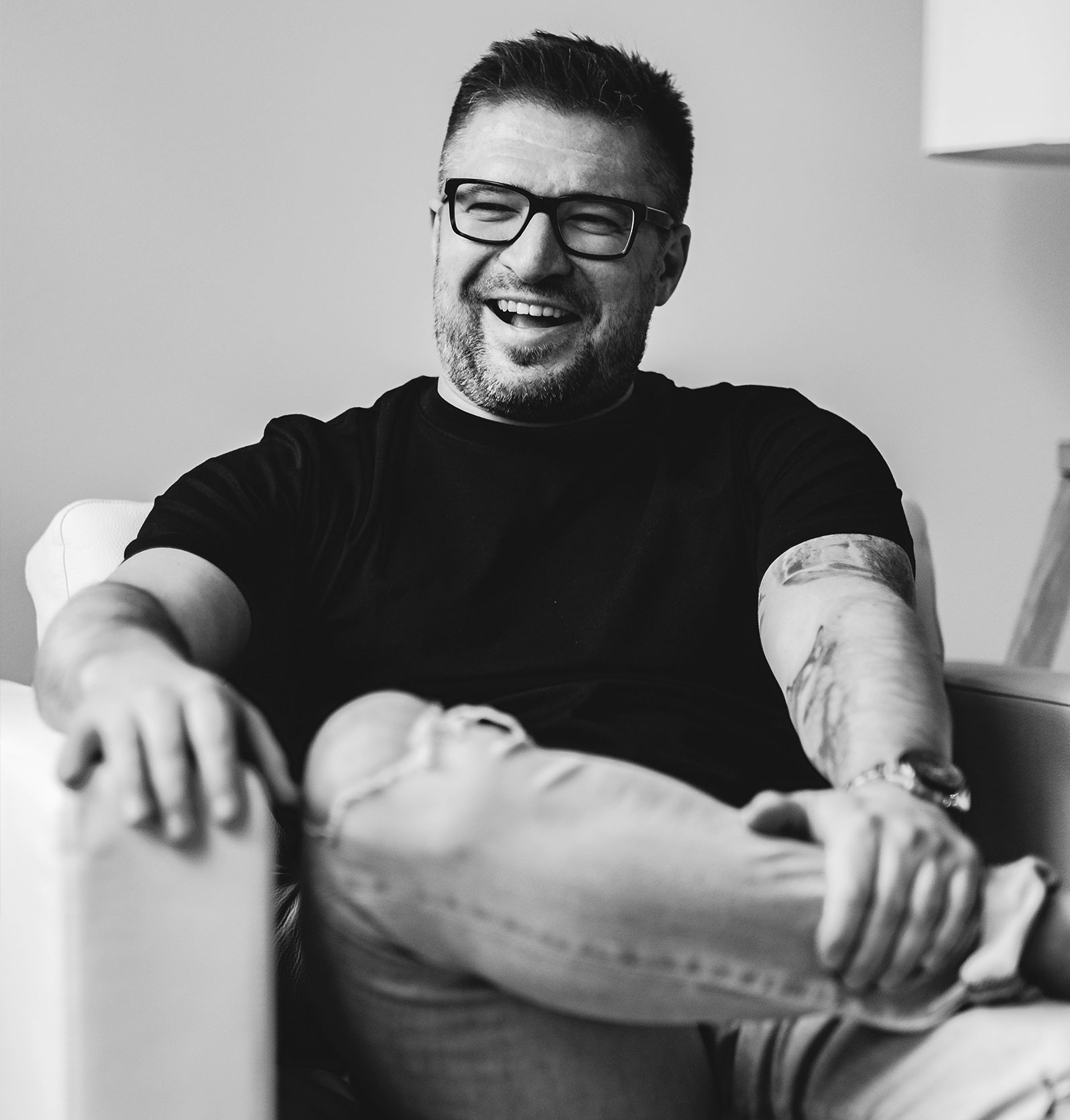 Man smiling info-5